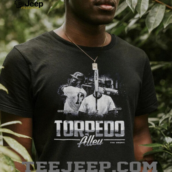Volpe and Chisholm Jr Torpedo New York Yankees The Bronx Alley Torpedo bats shirt