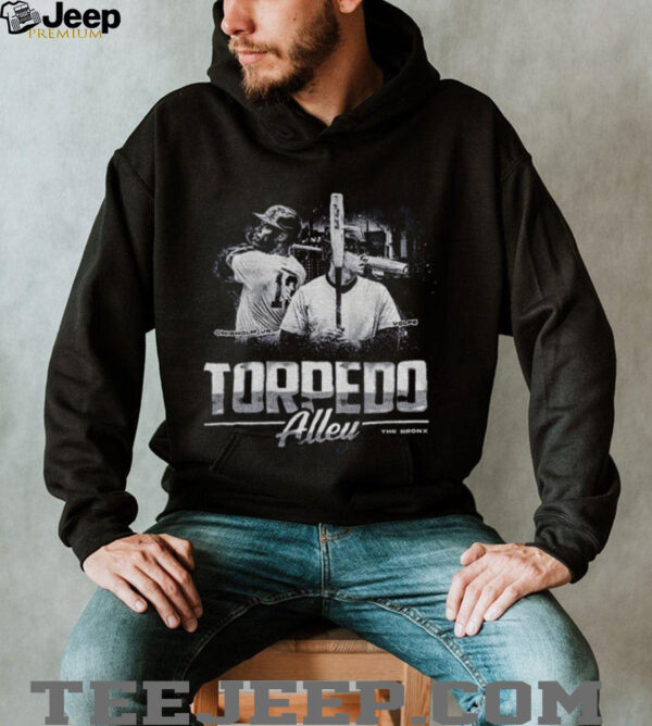 Volpe and Chisholm Jr Torpedo New York Yankees The Bronx Alley Torpedo bats shirt