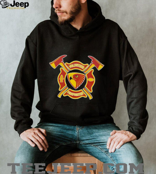 Volunteer firefighter Hawthorn Hawks shirt