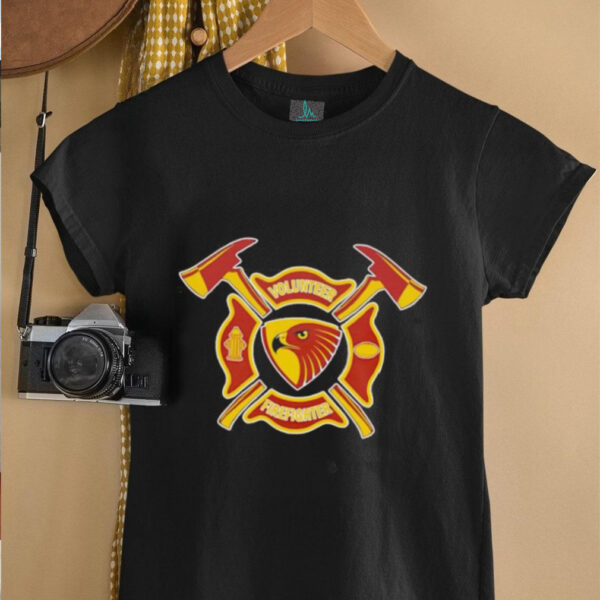 Volunteer firefighter Hawthorn Hawks shirt