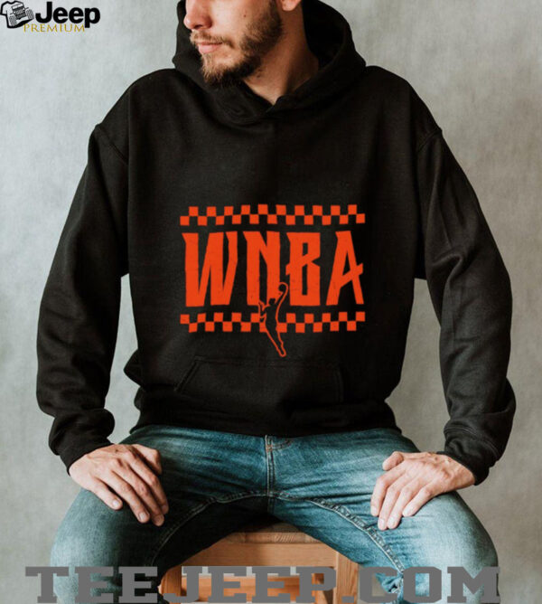 WNBA checkerboard shirt