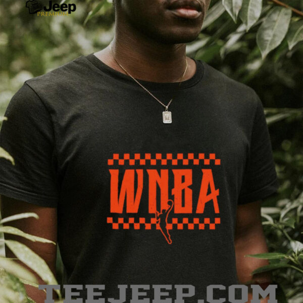 WNBA checkerboard shirt