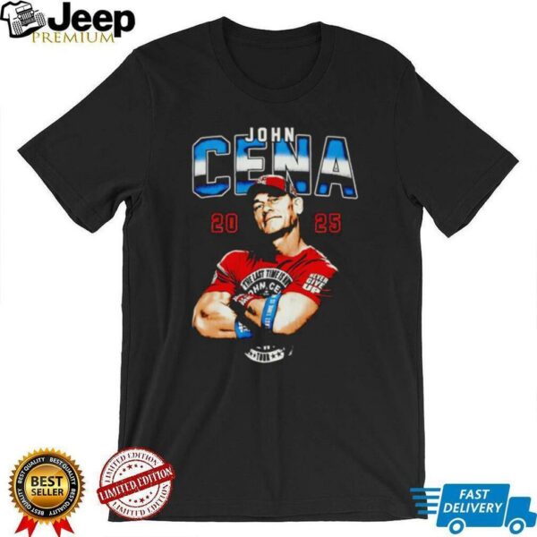 WWE John Cena Farewell Tour 2025 shirt