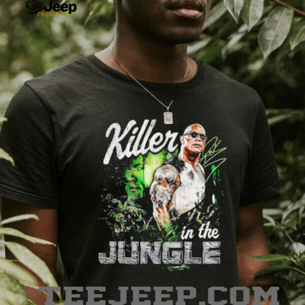 WWE The Rock Killer In The Jungle shirt