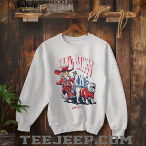 Walk The Dawgs Georgia Bulldogs Vs. Ole Miss Rebels Graphic T shirt3
