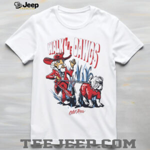 Walk The Dawgs Georgia Bulldogs Vs. Ole Miss Rebels Graphic T shirt4