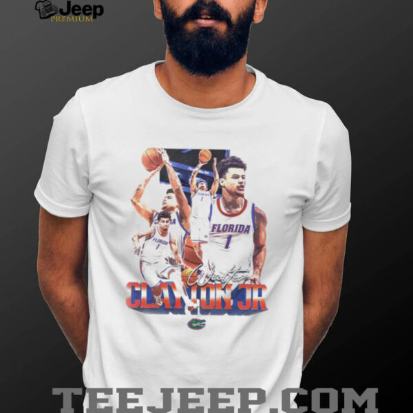Walter Clayton Jr. Florida Gators Player Collage shirt