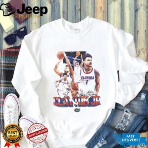 Walter Clayton Jr. Florida Gators Player Collage shirt2