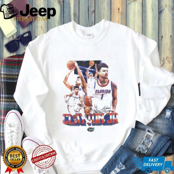 Walter Clayton Jr. Florida Gators Player Collage shirt