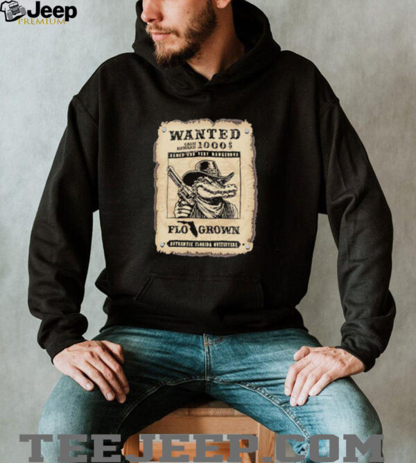 Wanted cash reward 1000 armed and very dangerous shirt