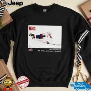 Washington Capitals Alexander Ovechkin NHL All Time Goals Leader Flash Feature shirt