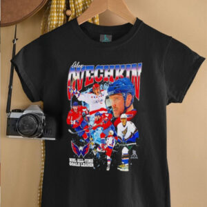 Washington Capitals Alexander Ovechkin NHL All Time Leading Goal Scorer Graphic shirt