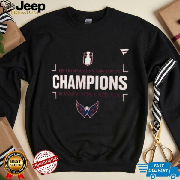 Washington Capitals Fanatics 2025 Metropolitan Division Champions T Shirt