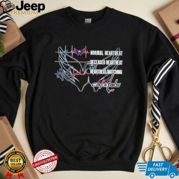 Washington Capitals heartbeat watching shirt