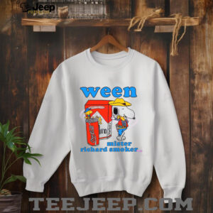 Ween Mister Richard Smoker Snoopy Cowboy Shirt2