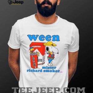 Ween Mister Richard Smoker Snoopy Cowboy Shirt3
