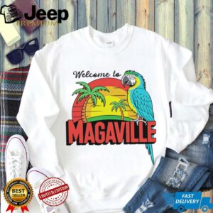 Welcome to magaville sunset vintage shirt2