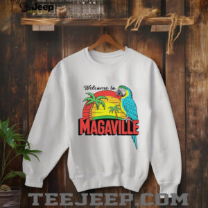 Welcome to magaville sunset vintage shirt3