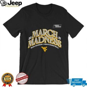 West Virginia Mens Basketball 2025 March Madness Bound T Shirt3