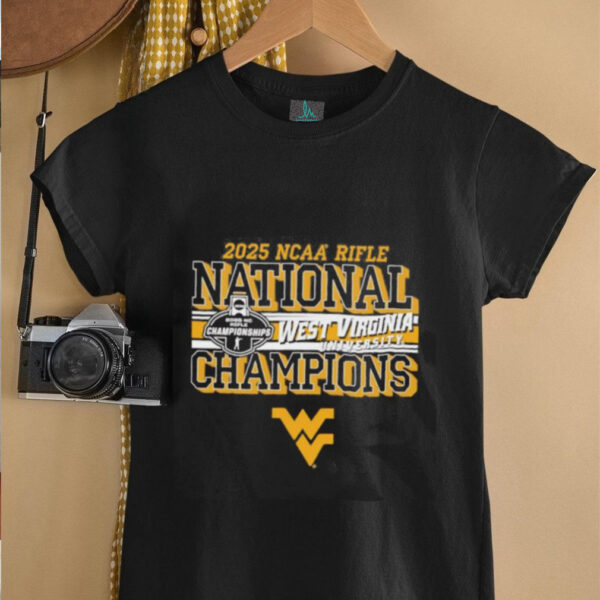 West Virginia Mountaineers 2025 NCAA Rifle National Champions shirt