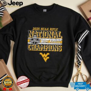 West Virginia Mountaineers 2025 NCAA Rifle National Champions shirt3