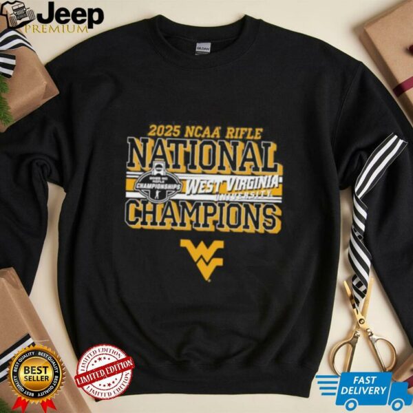 West Virginia Mountaineers 2025 NCAA Rifle National Champions shirt
