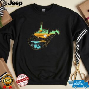 West Virginia strong take me home country roads print shirt0