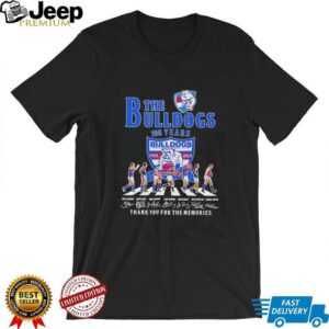 Western Bulldogs 100 years 1925 2025 thank you for the memories shirt2