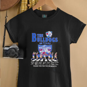 Western Bulldogs 100 years 1925 2025 thank you for the memories shirt5