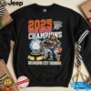 Oklahoma City Thunder NBA Finals 24 25 Champions logo shirt