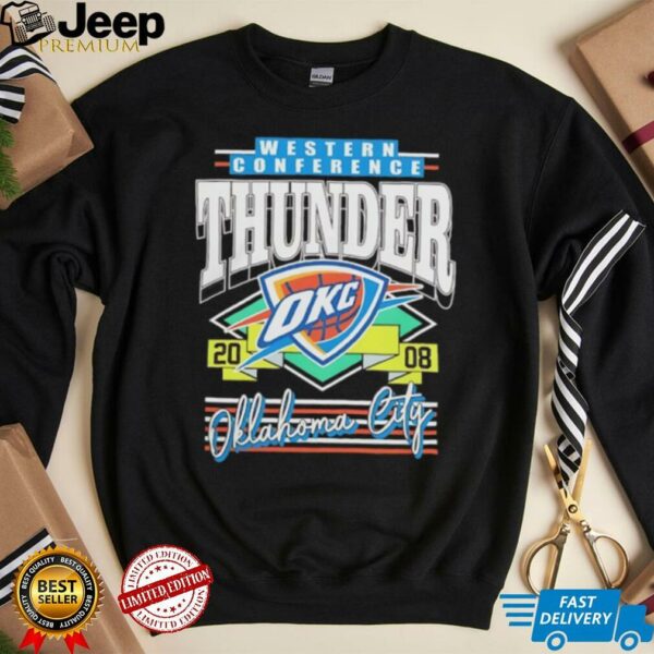 Western Conference Oklahoma City Thunder 2008 shirt