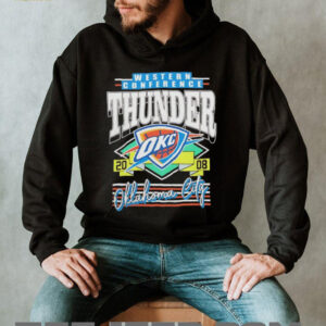 Western Conference Oklahoma City Thunder 2008 shirt