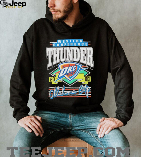 Western Conference Oklahoma City Thunder 2008 shirt