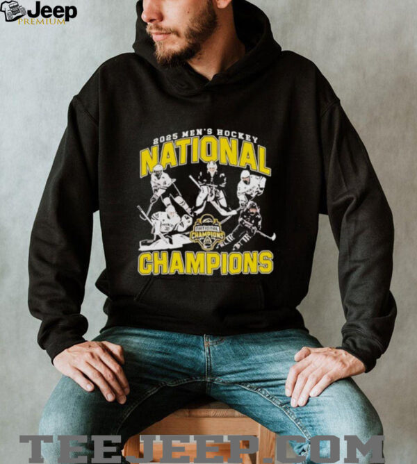 Western Michigan Broncos 2025 Mens Hockey National Champions Got The W Frozen Four Logo T shirt