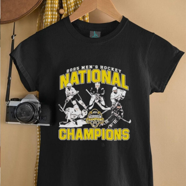 Western Michigan Broncos 2025 Mens Hockey National Champions Got The W Frozen Four Logo T shirt