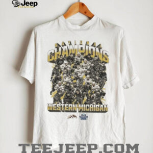 Western Michigan Broncos 2025 Mens Hockey National Champions NIL All Players Frozen Four NCAA T shirts3