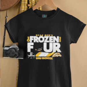 Western Michigan Broncos Frozen Four 2025 NCAA Men’s Hockey Champions St Louis T shirts