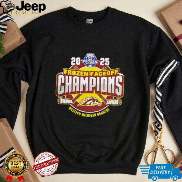 Western Michigan Broncos Men’s Ice 2025 NCAA Division I National Champions shirt