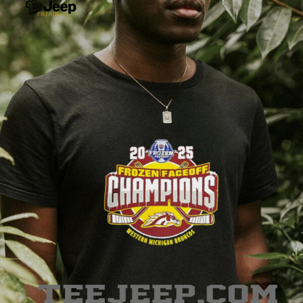 Western Michigan Broncos Men’s Ice 2025 NCAA Division I National Champions shirt