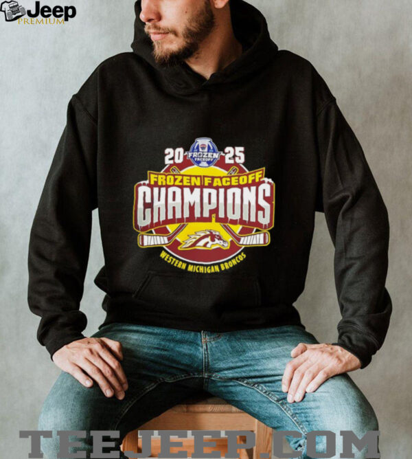 Western Michigan Broncos Men’s Ice 2025 NCAA Division I National Champions shirt