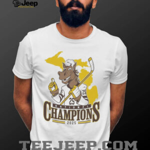 Western Michigan Broncos National Champions 2025 Mascot T shirts2