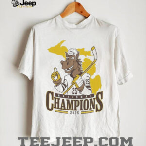 Western Michigan Broncos National Champions 2025 Mascot T shirts3