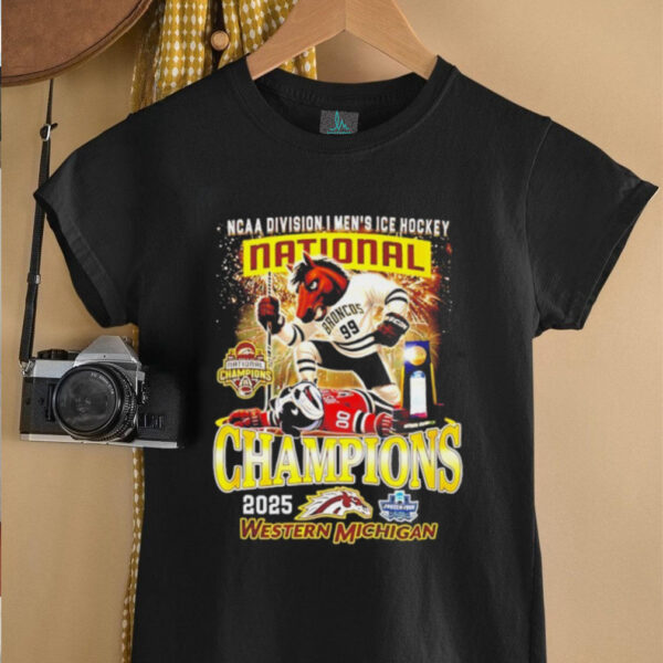 Western Michigan Broncos National Champions 2025 mascot shirt