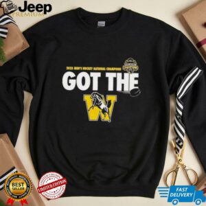 Western Michigan Broncos Rally 2025 National Men’s Hockey Champions Got The W T shirts