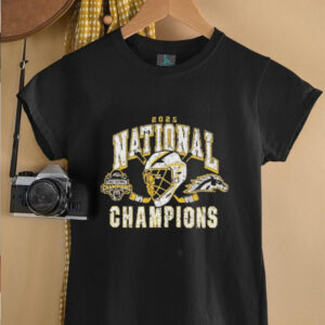 Western Michigan Broncos Summit Sportswear 2025 National Men’s Hockey Champions Hockey T shirts