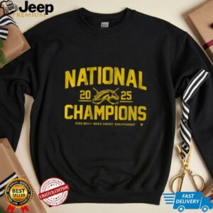Western Michigan Hockey 2025 National Champs Shirt3
