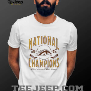 Western Michigan Mens Hockey 2025 National Champs shirt2