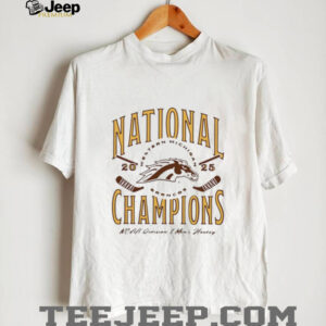 Western Michigan Mens Hockey 2025 National Champs shirt3