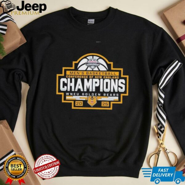 Western New England University Men’s Basketball 2025 Conference of New England Champions shirt
