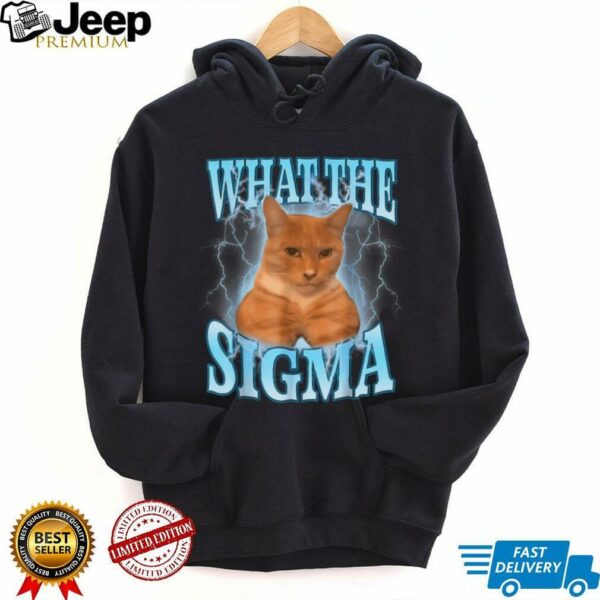 What The Sigma Meme Cat T Shirt